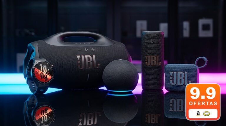Ofertas 9.9: promoções de tech na Amazon e Mercado Livre Ofertas 9.9 em tech: Huawei Watch GT 7 Pro, JBL Boombox 4, JBL Grip, Echo Dot e JBL Go 4 com selo 9.9 Amazon e Mercad...