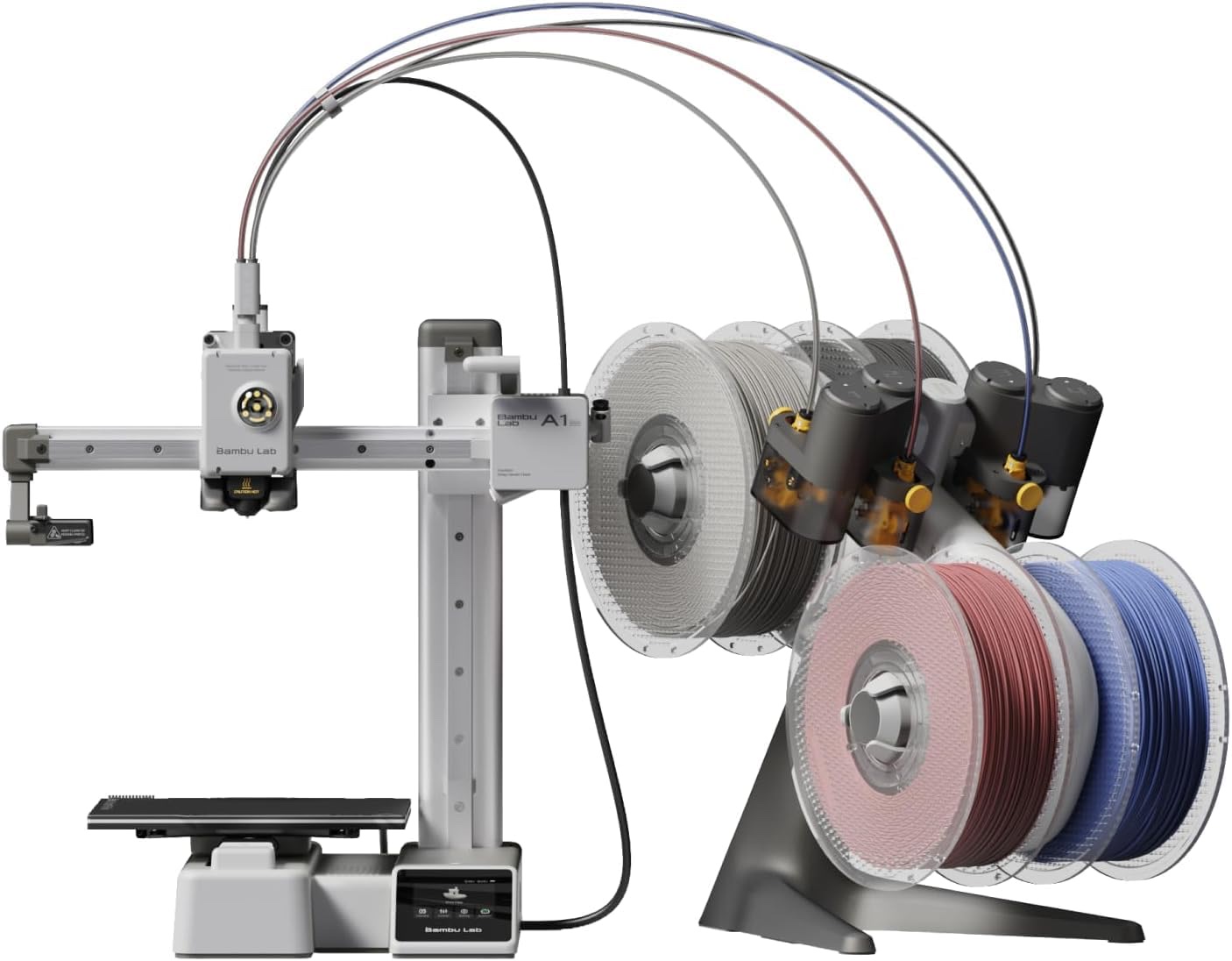 Impressora 3D Bambu Lab A1 Mini Combo com AMS Lite (A1MC), Multicolorida, Bivolt
