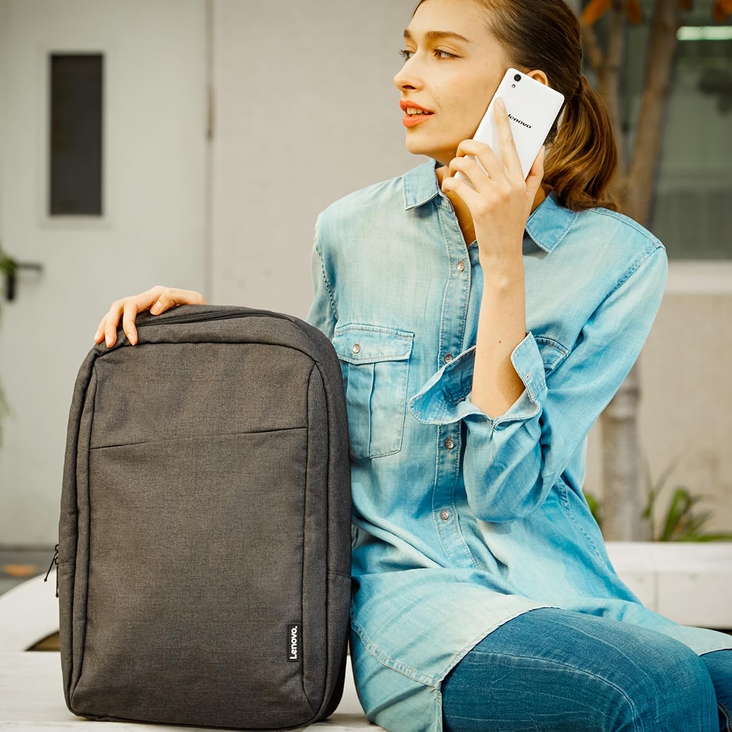 Mochila Lenovo Casual B210 Preta para Notebook até 15,6″ GX40Q17225