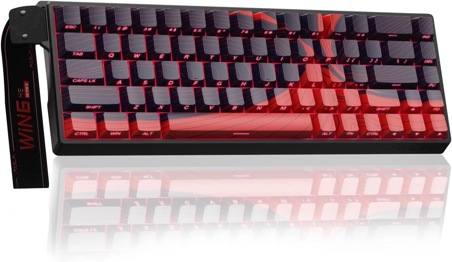 Teclado Magnético Aula WIN68 HE MAX 60% Hall Effect 8000Hz Rapid Trigger
