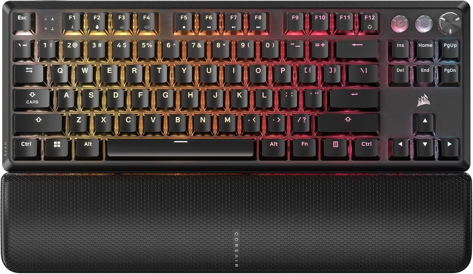 Teclado magnético Corsair K70 PRO TKL RGB com switches MGX Hyperdrive - Corsair